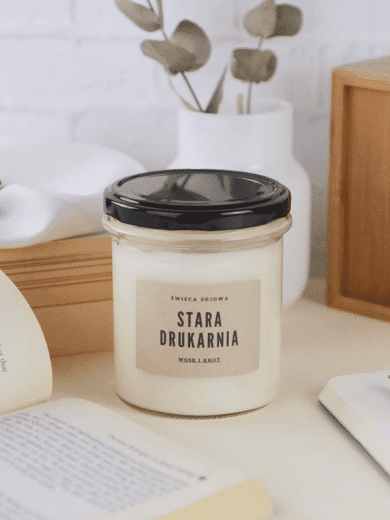 Stara Drukarnia świeca sojowa