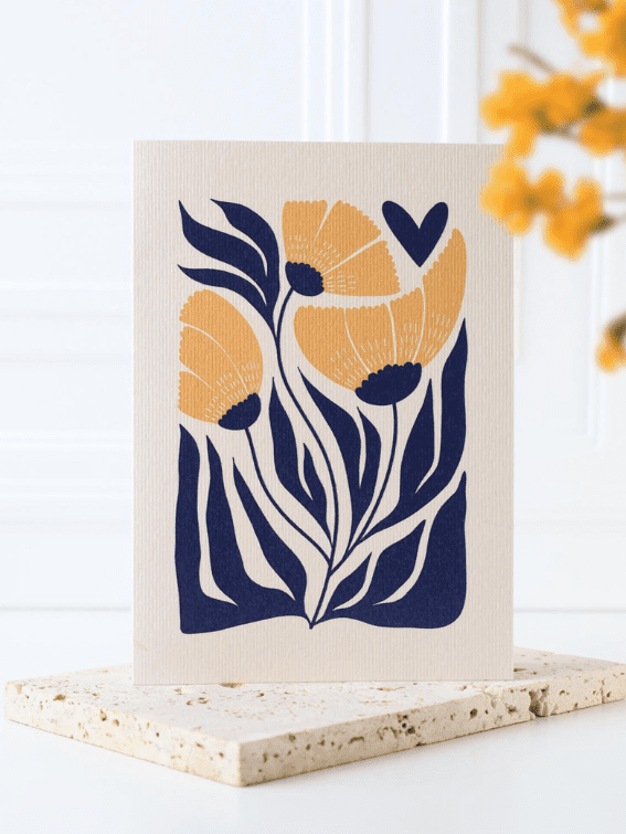 Yellow kartka okolicznościowa