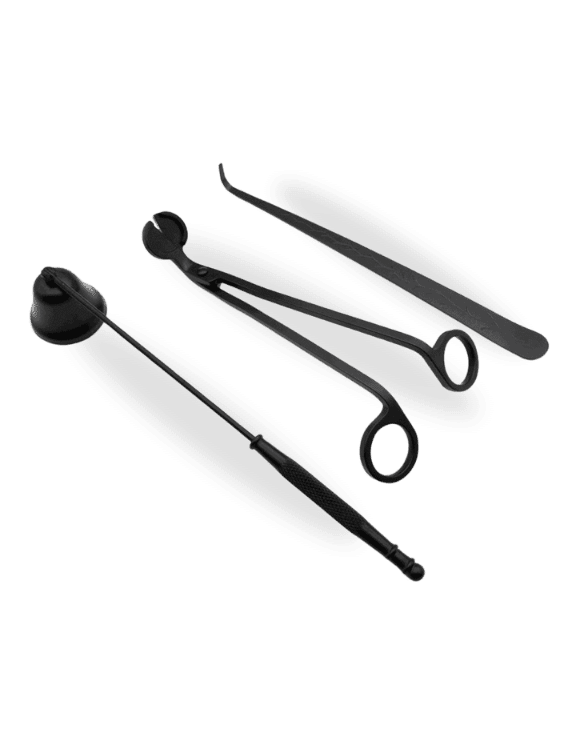 AKCESORIA DO ŚWIEC CZARNE