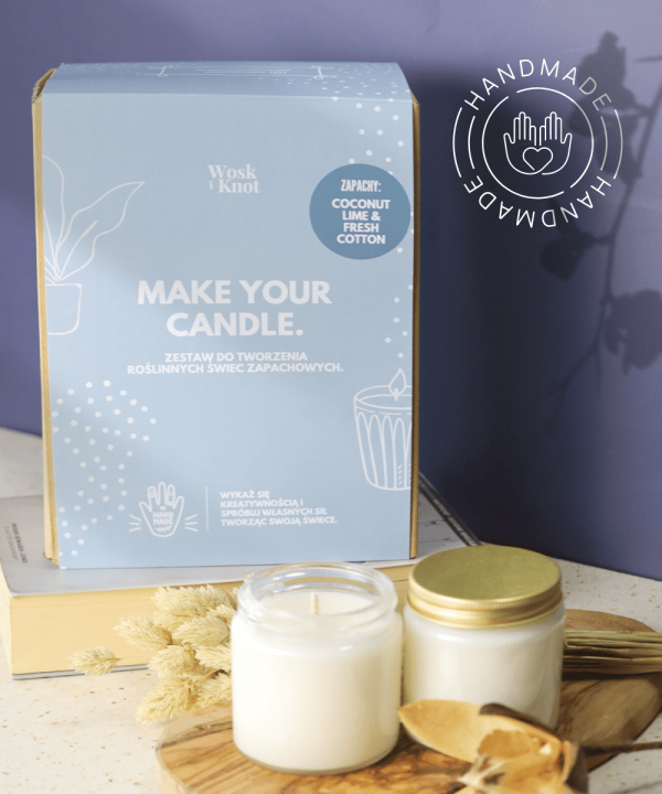 Zestaw do Robienia Świec Blue