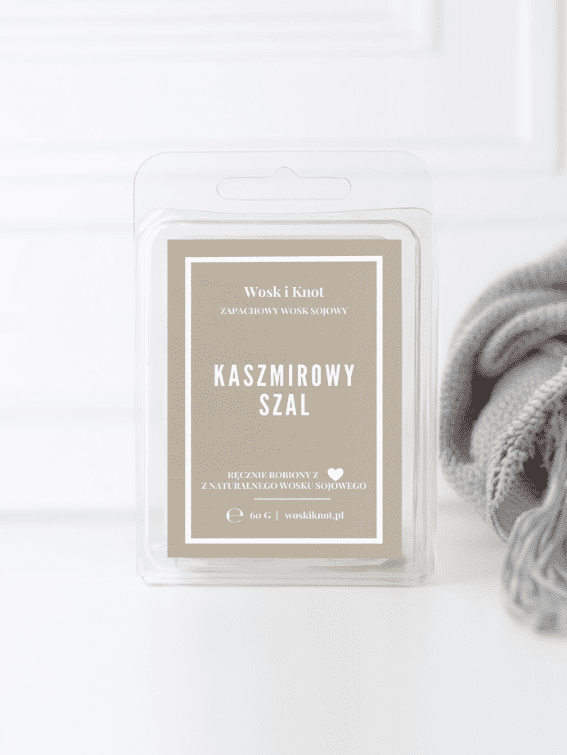 Kaszmirowy Szal wosk zapachowy