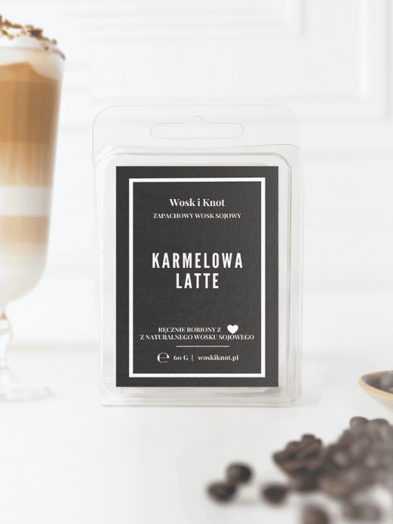 Karmelowa Latte wosk zapachowy