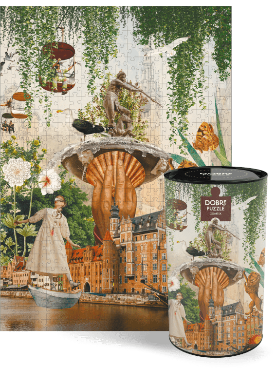 GDAŃSK puzzle 1000 elementów