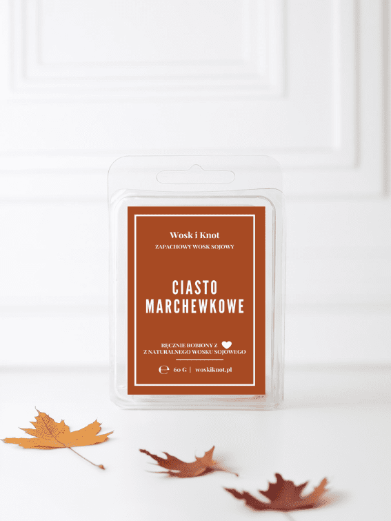 Ciasto Marchewkowe wosk zapachowy