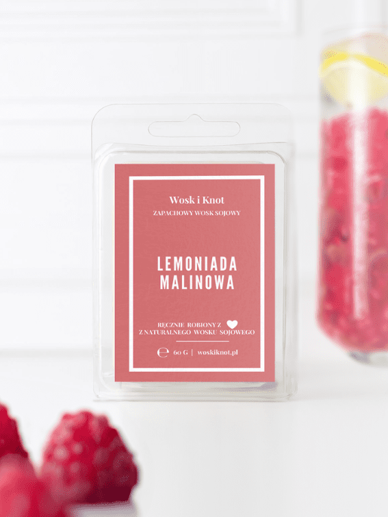 Lemoniada Malinowa wosk zapachowy
