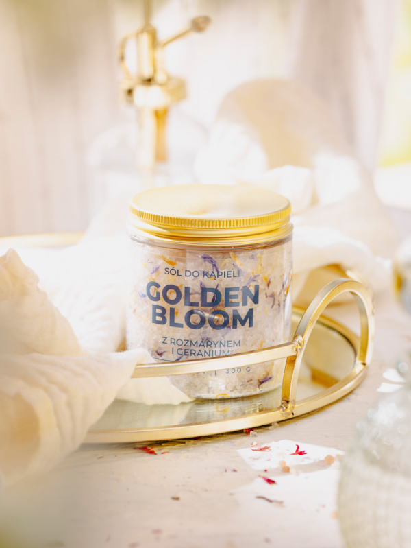 Golden Bloom sól do kąpieli