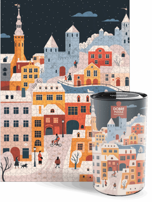 Miasteczko puzzle 1000 elementów