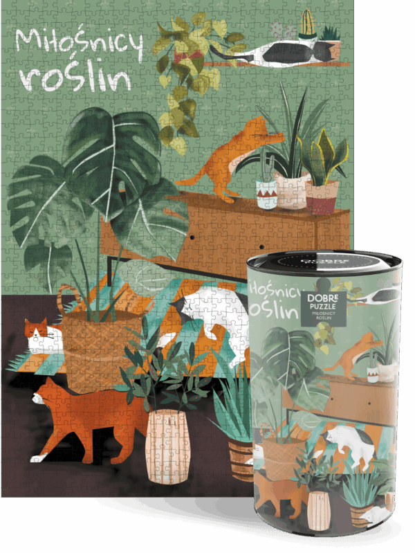 Miłośnicy Roślin puzzle 1000 elementów