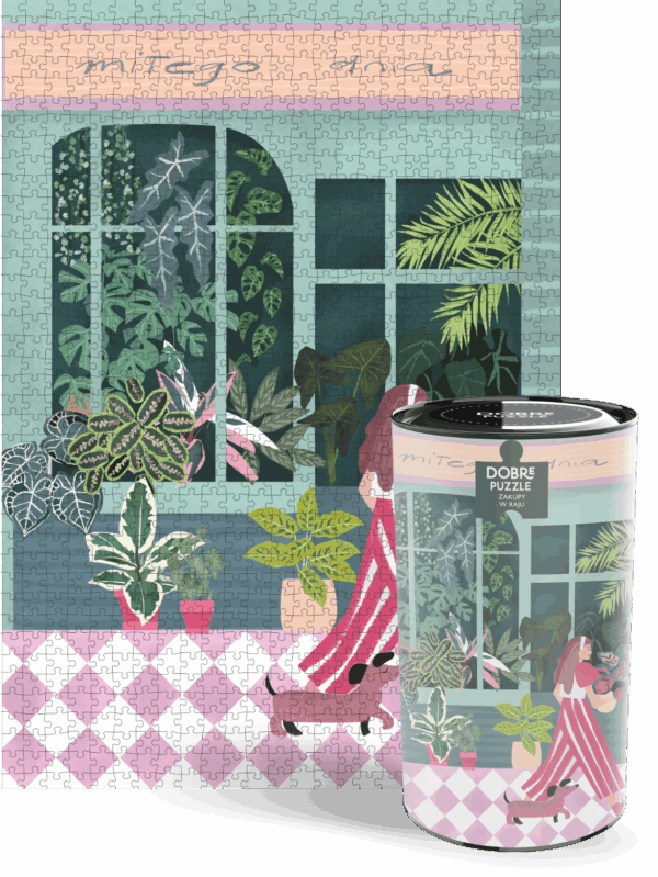 Zakupy w Raju puzzle 1000 elementów