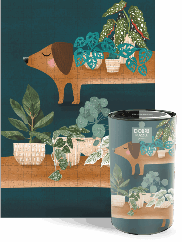 Jamnik puzzle 500 elementów