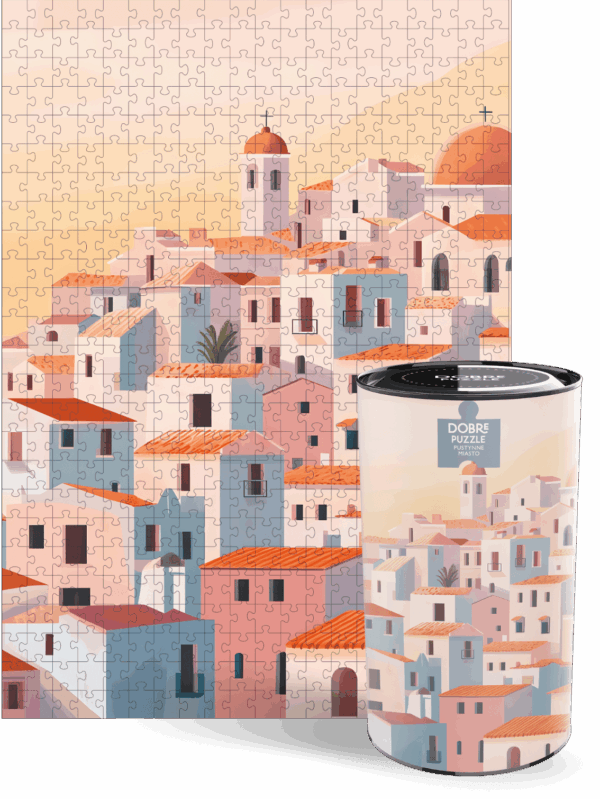 Pustynne Miasto puzzle 500 elementów