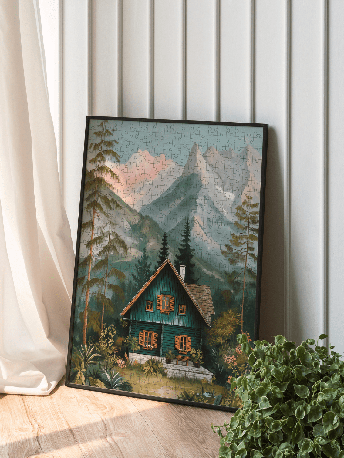 Chata Drwala puzzle 500 elementów - obrazek 2
