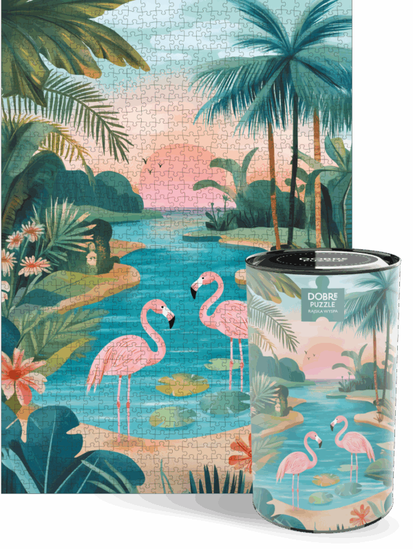 Rajska Wyspa puzzle 1000 elementów