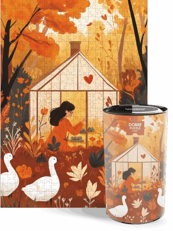 Gąski puzzle 500 elementów