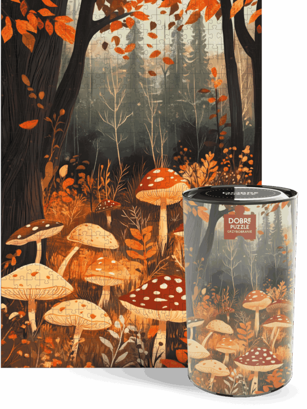 Grzybobranie puzzle 500 elementów