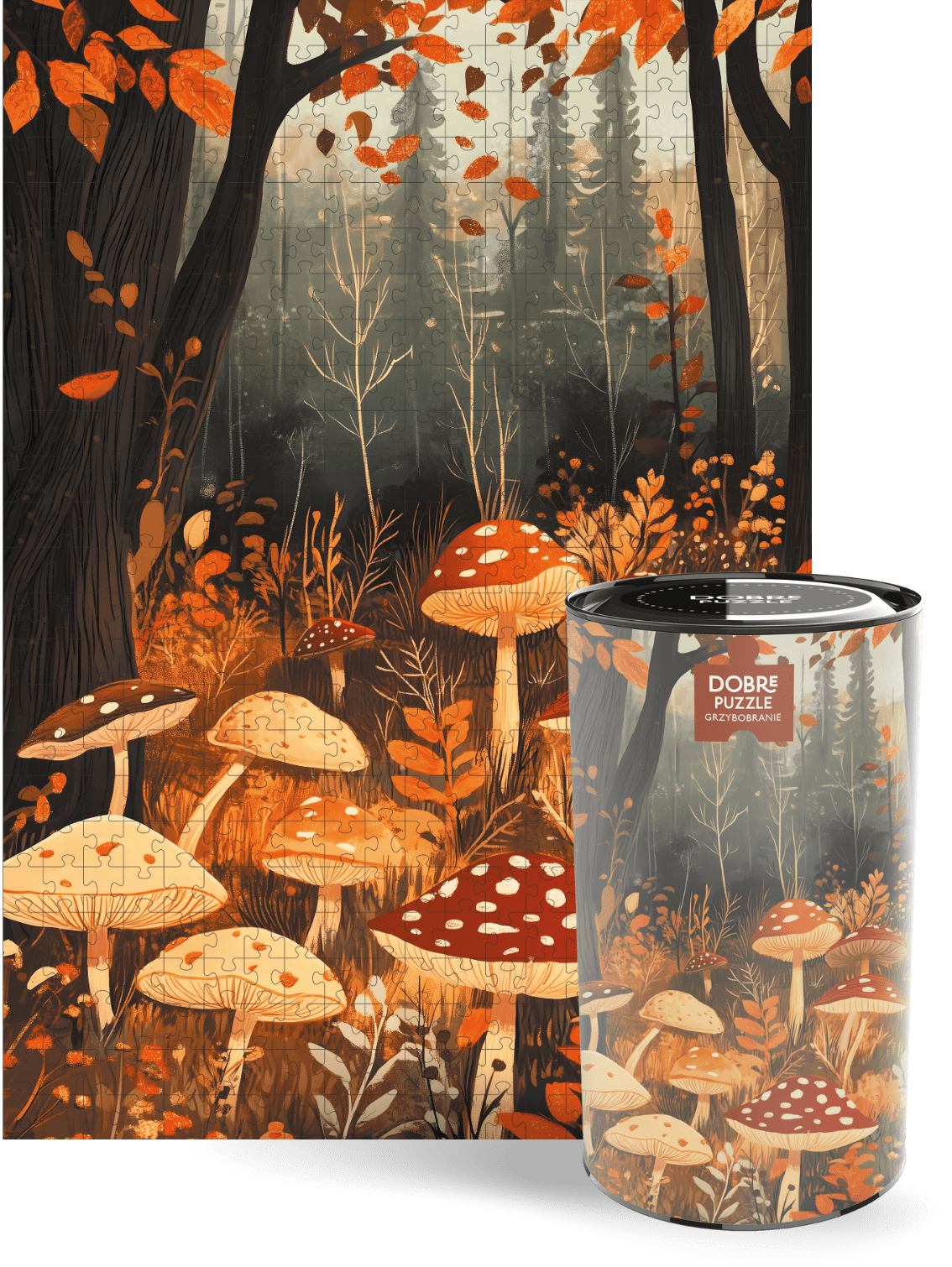 Grzybobranie puzzle 500 elementów