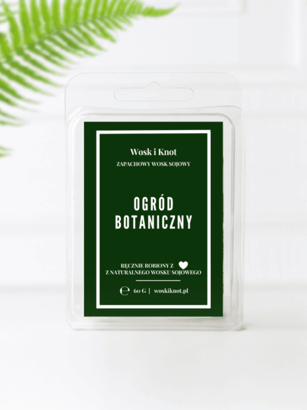 Ogród Botaniczny wosk zapachowy