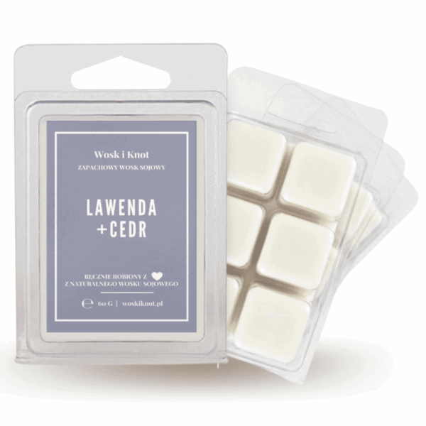 Lawenda & Cedr wosk zapachowy