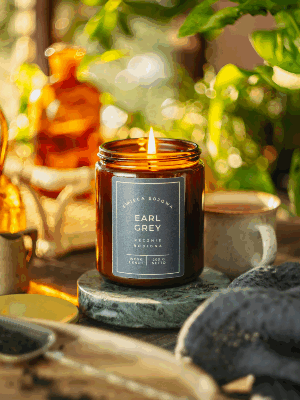 Earl Grey świeca sojowa