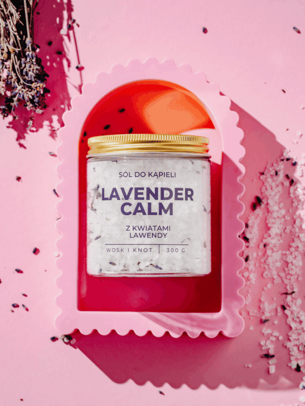 Lavender Calm sól do kąpieli