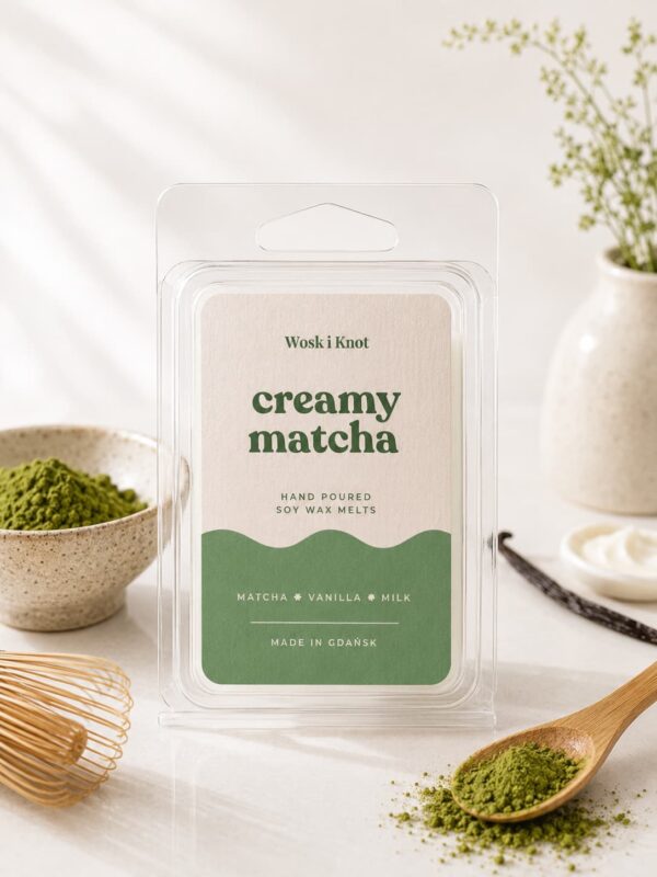 Creamy Matcha wosk zapachowy