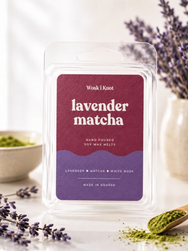 Lavender Matcha wosk zapachowy