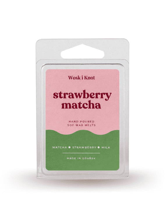Strawberry Matcha wosk zapachowy - obrazek 3