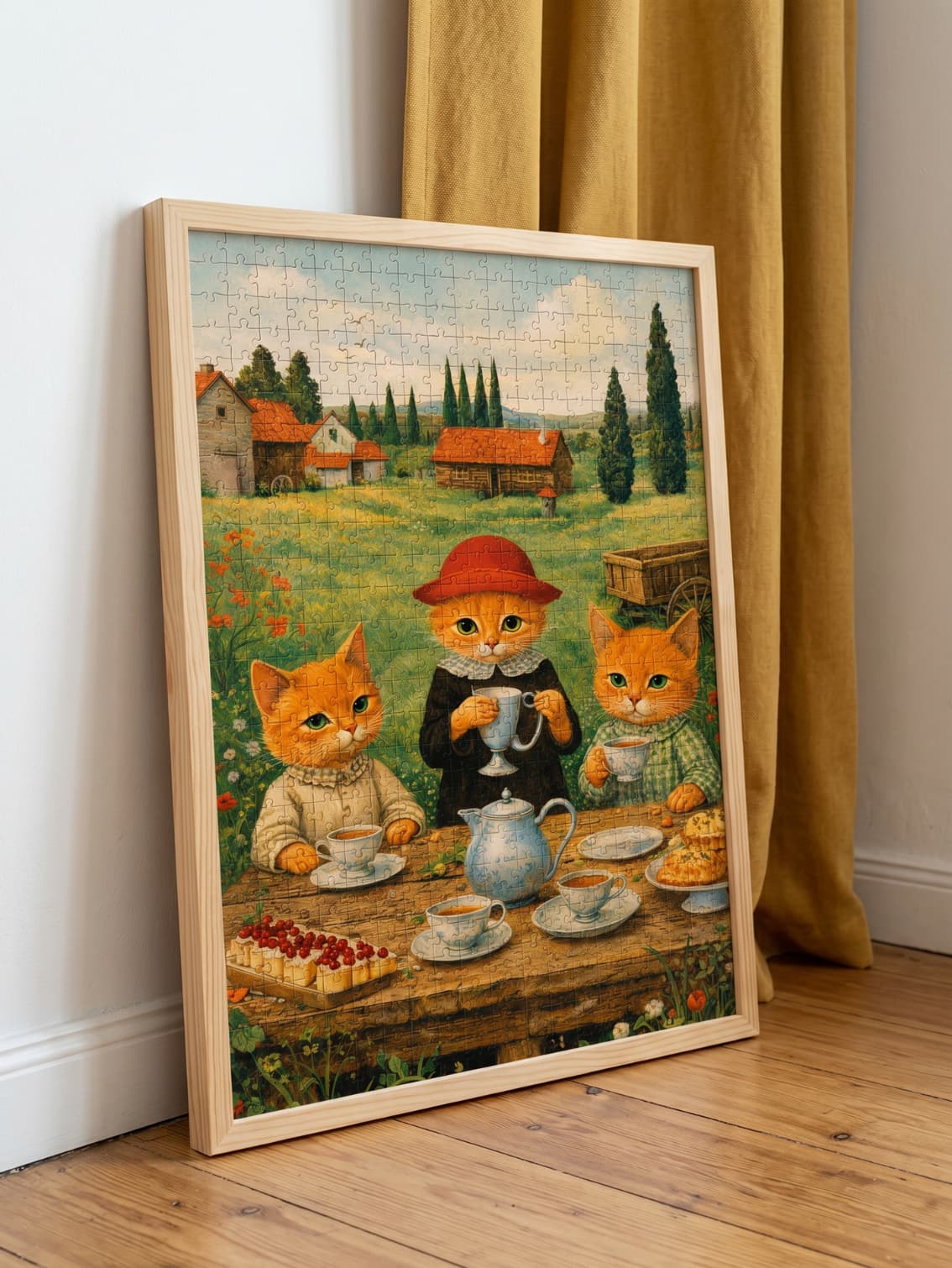Kitty Breakfast puzzle 500 elementów - obrazek 3