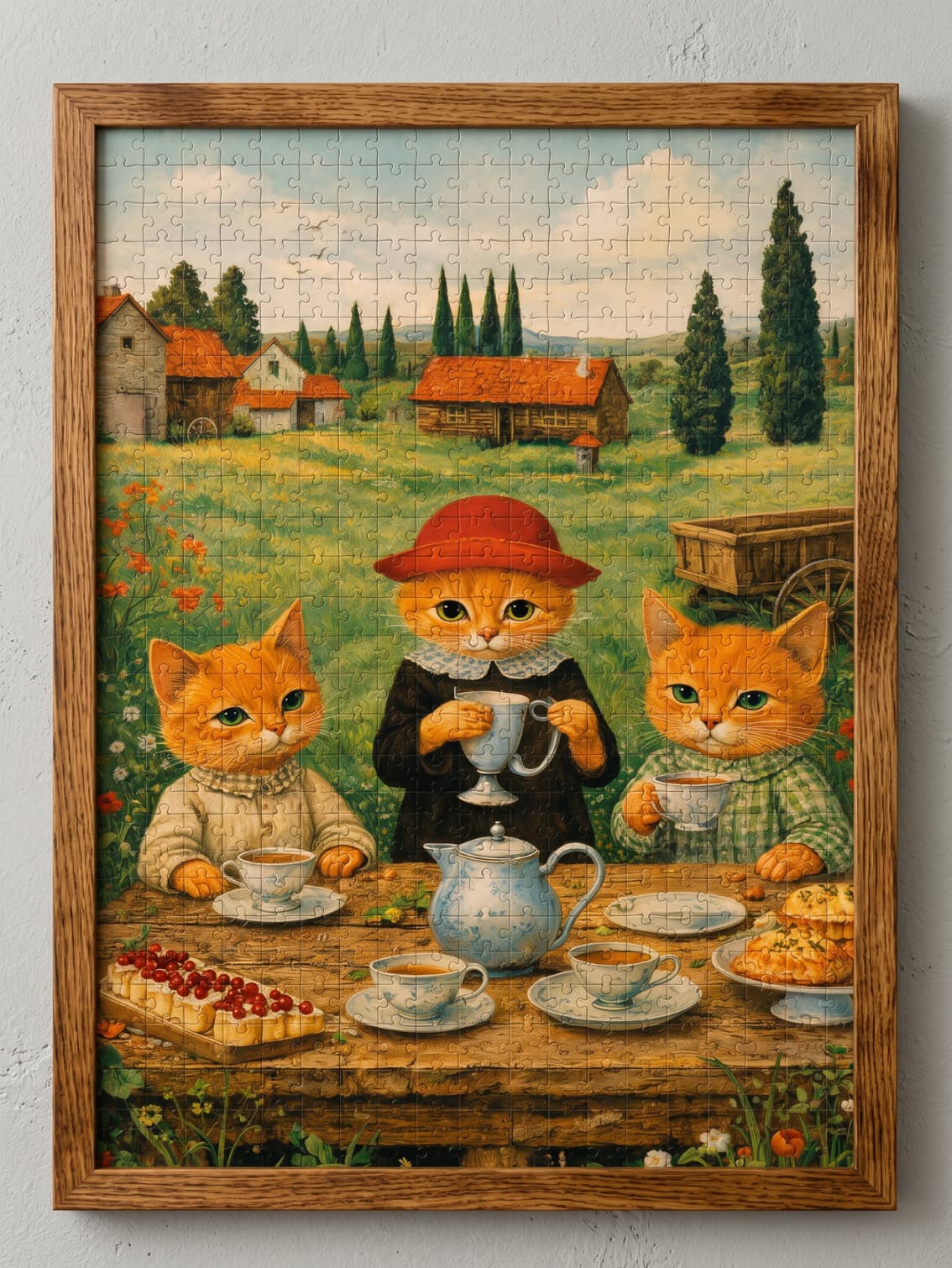 Kitty Breakfast puzzle 500 elementów - obrazek 5