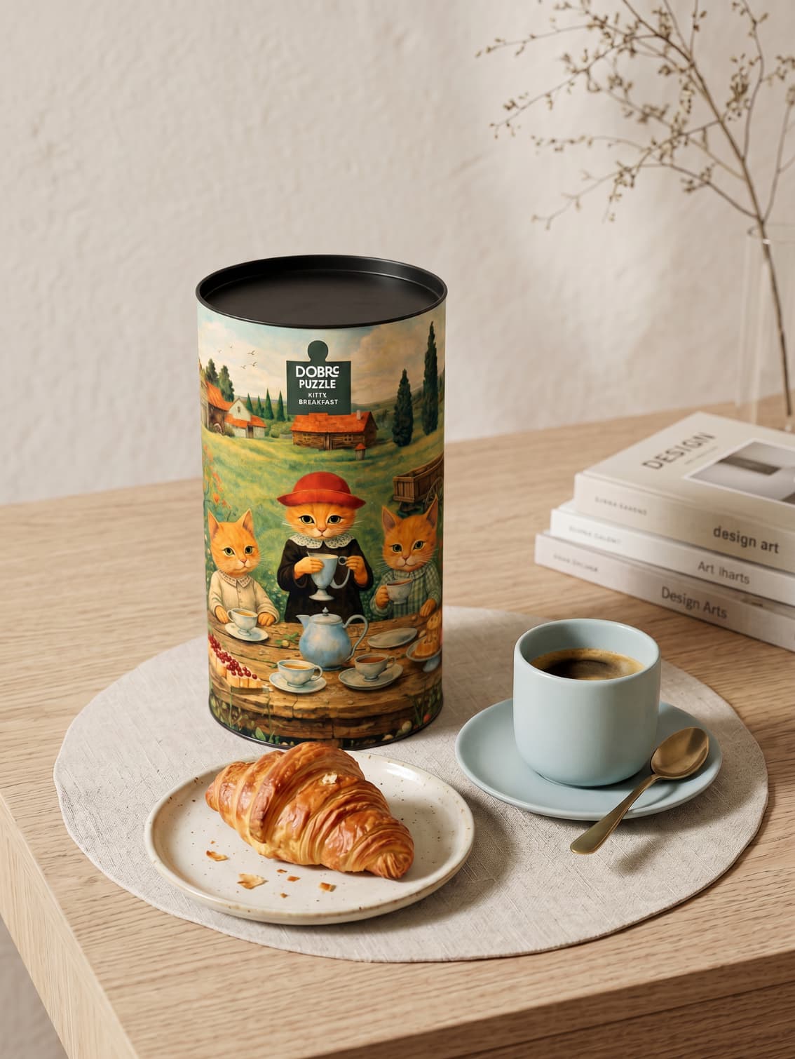 Kitty Breakfast puzzle 500 elementów - obrazek 2