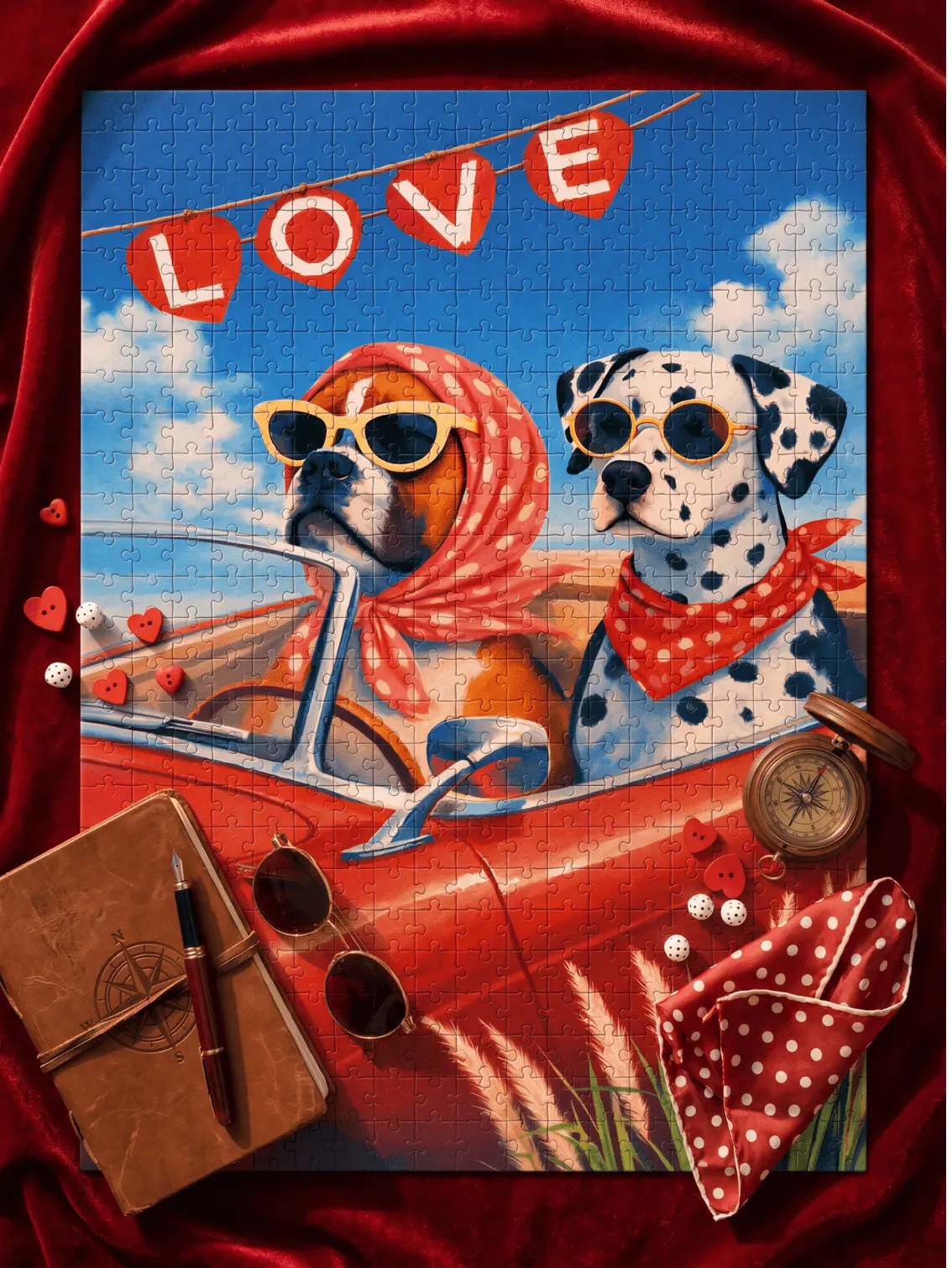 Puppy Love puzzle 500 elementów - obrazek 5