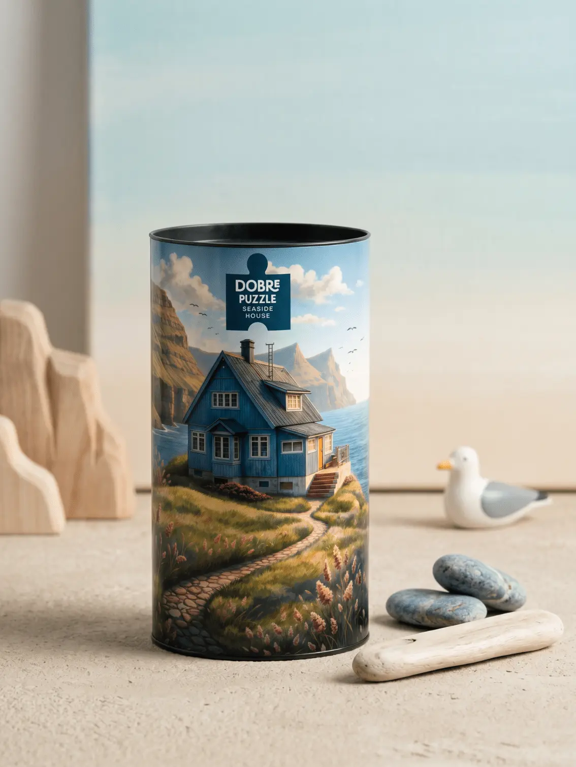 Seaside House puzzle 500 elementów - obrazek 2