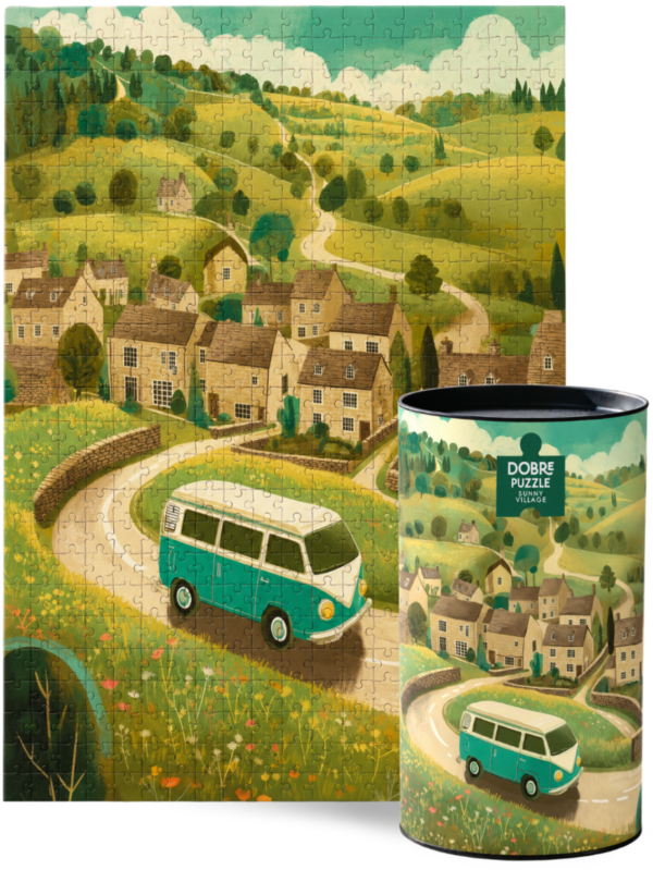 Sunny Village puzzle 500 elementów