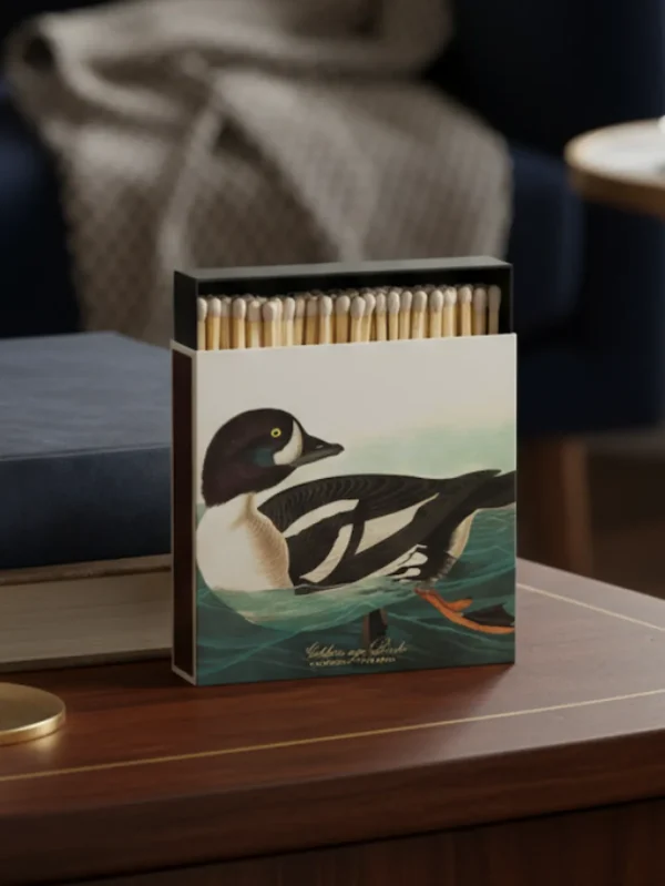 Golden-Eye Duck Matches - duże zapałki premium