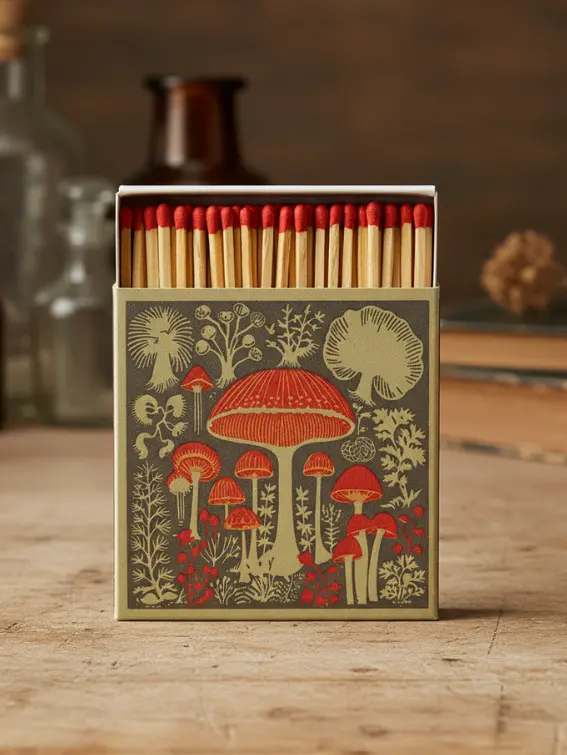 Mushroom Matches - duże zapałki Premium