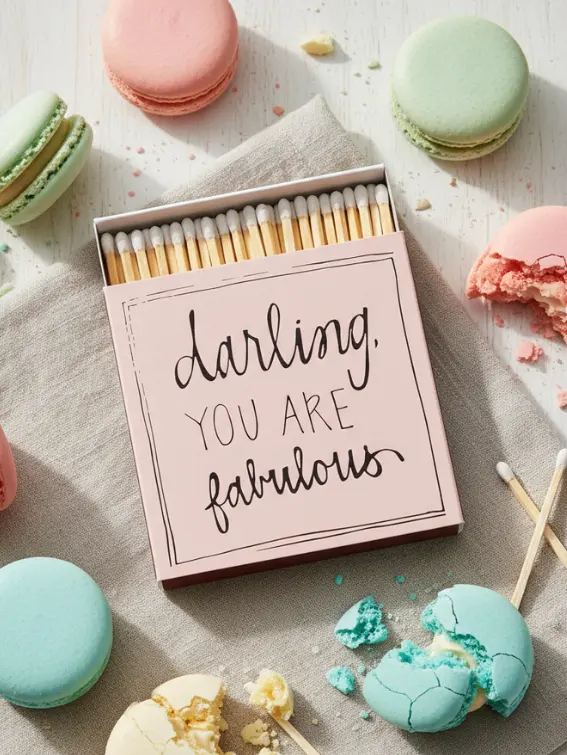 You Are Fabulous Matches - duże zapałki premium