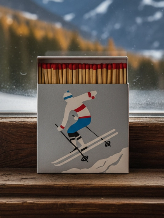 The Skier Matches – duże zapałki premium