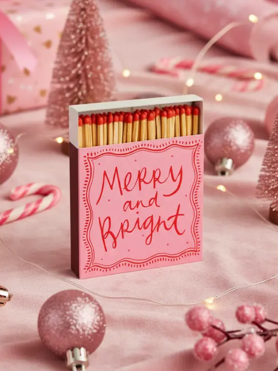 Merry and Bright Matches – duże zapałki premium