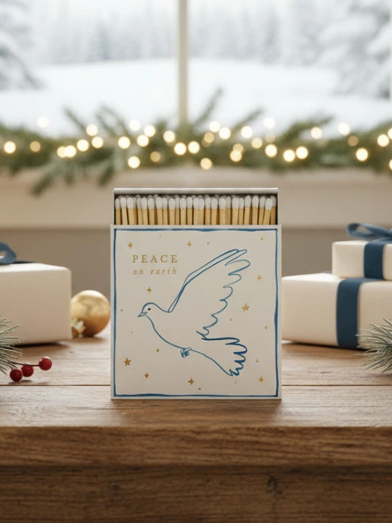 Peace Dove Matches – duże zapałki premium