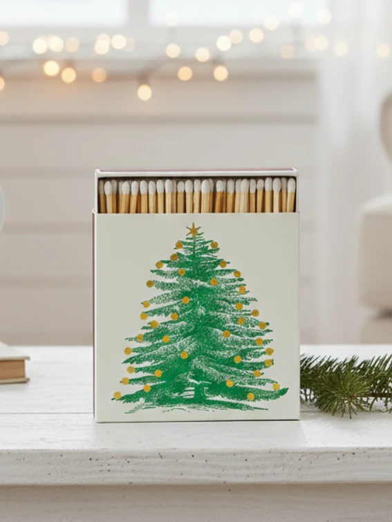 Christmas Tree Matches – duże zapałki premium