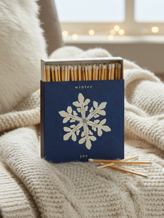 Winter Joy Matches – duże zapałki premium