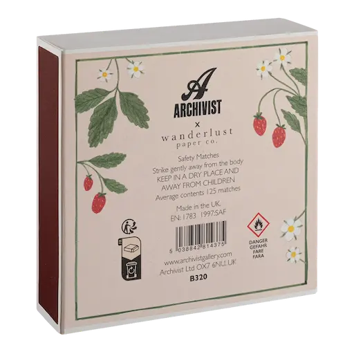 Strawberry Matches - duże zapałki premium - obrazek 3
