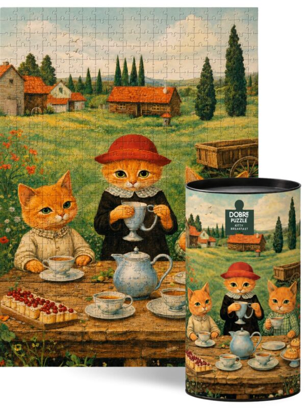 Kitty Breakfast puzzle 500 elementów