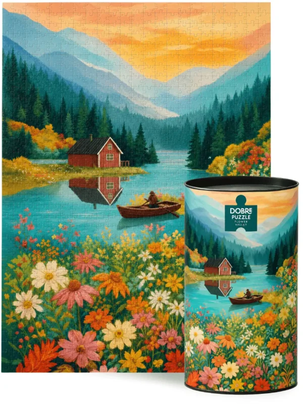 Flower Valley puzzle 1000 elementów