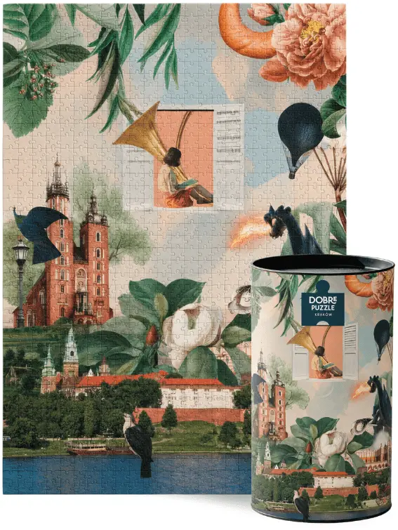 Kraków puzzle 1000 elementów