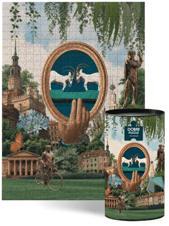 Poznań puzzle 1000 elementów
