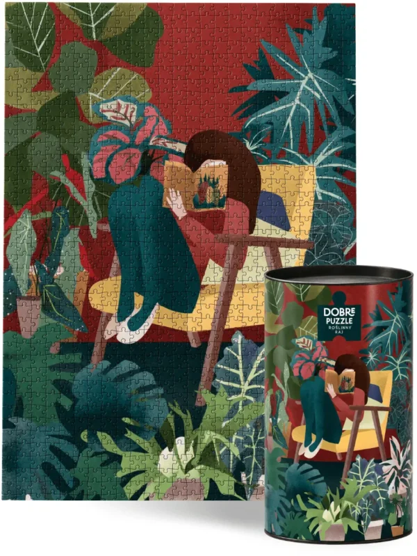 Roślinny Raj puzzle 1000 elementów