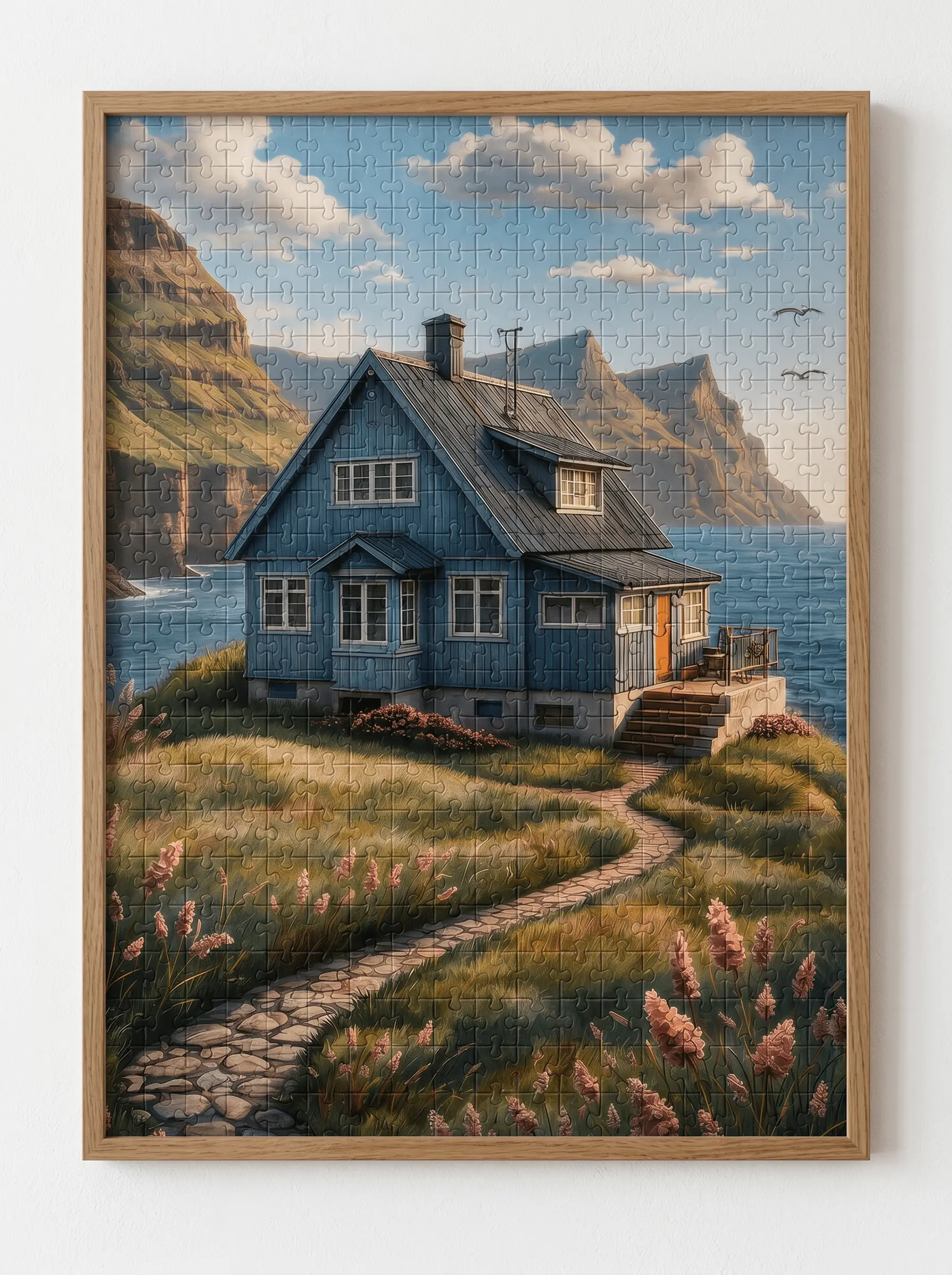 Seaside House puzzle 500 elementów - obrazek 3