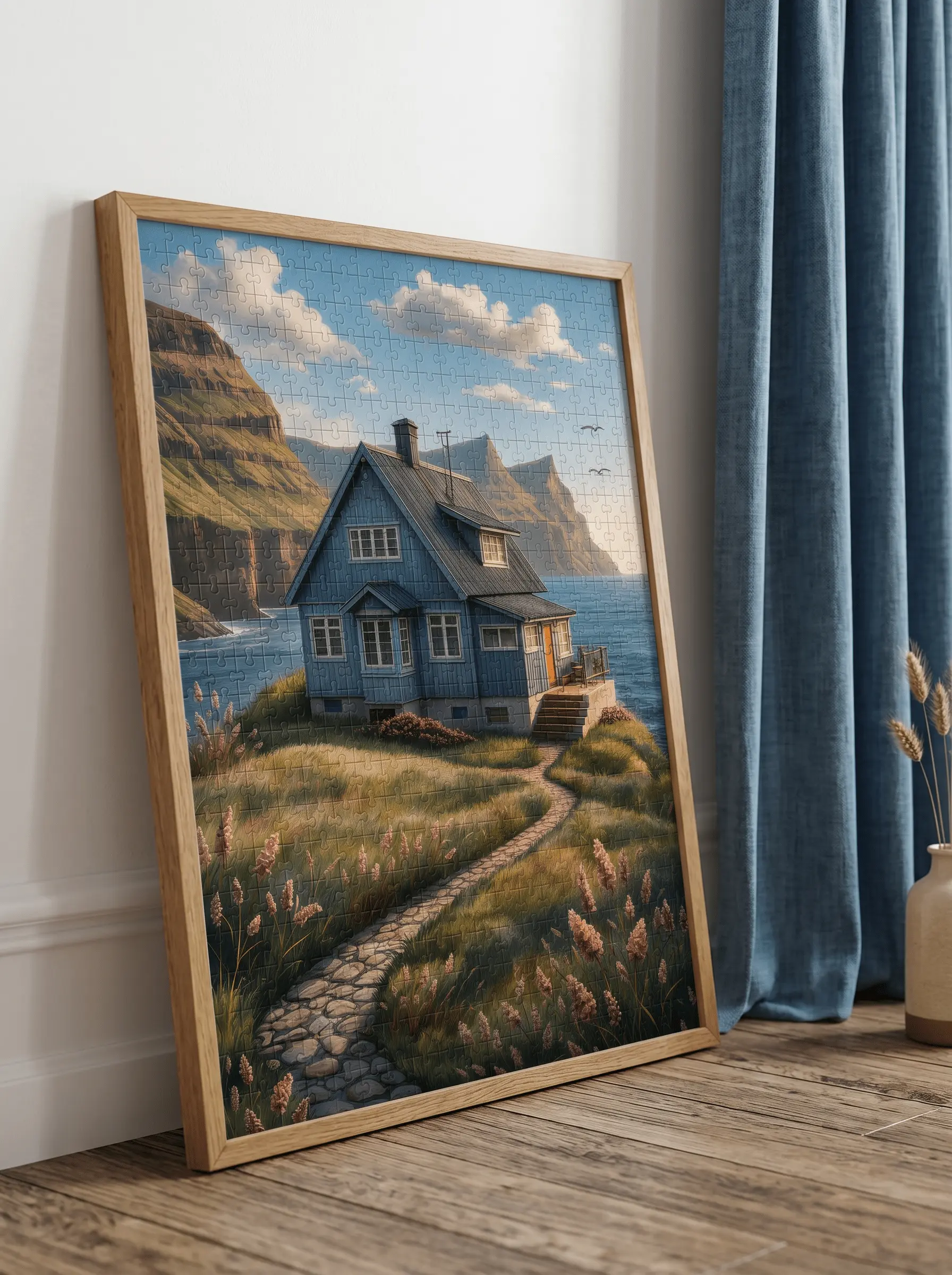 Seaside House puzzle 500 elementów - obrazek 4