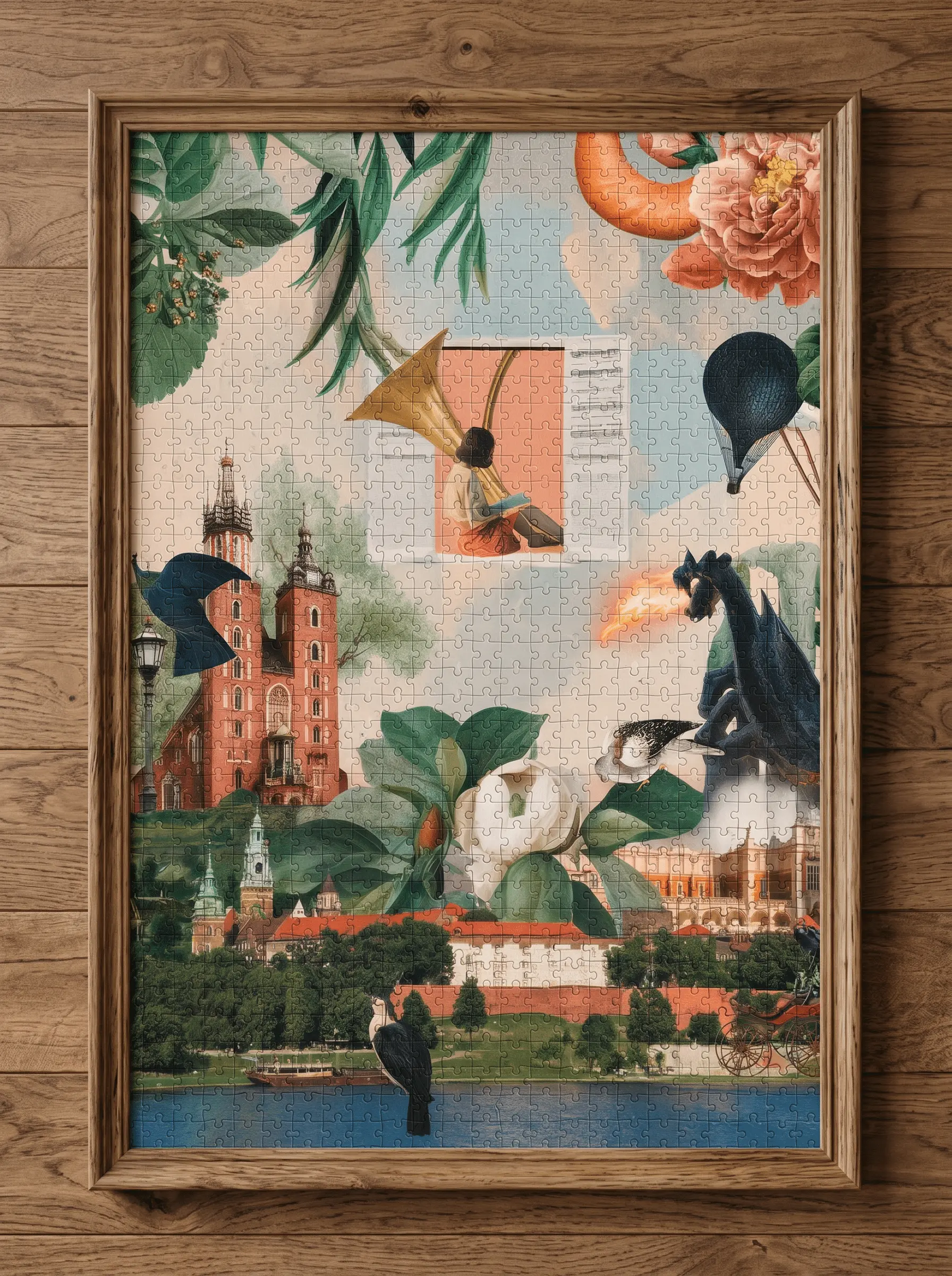 Kraków puzzle 1000 elementów - obrazek 7